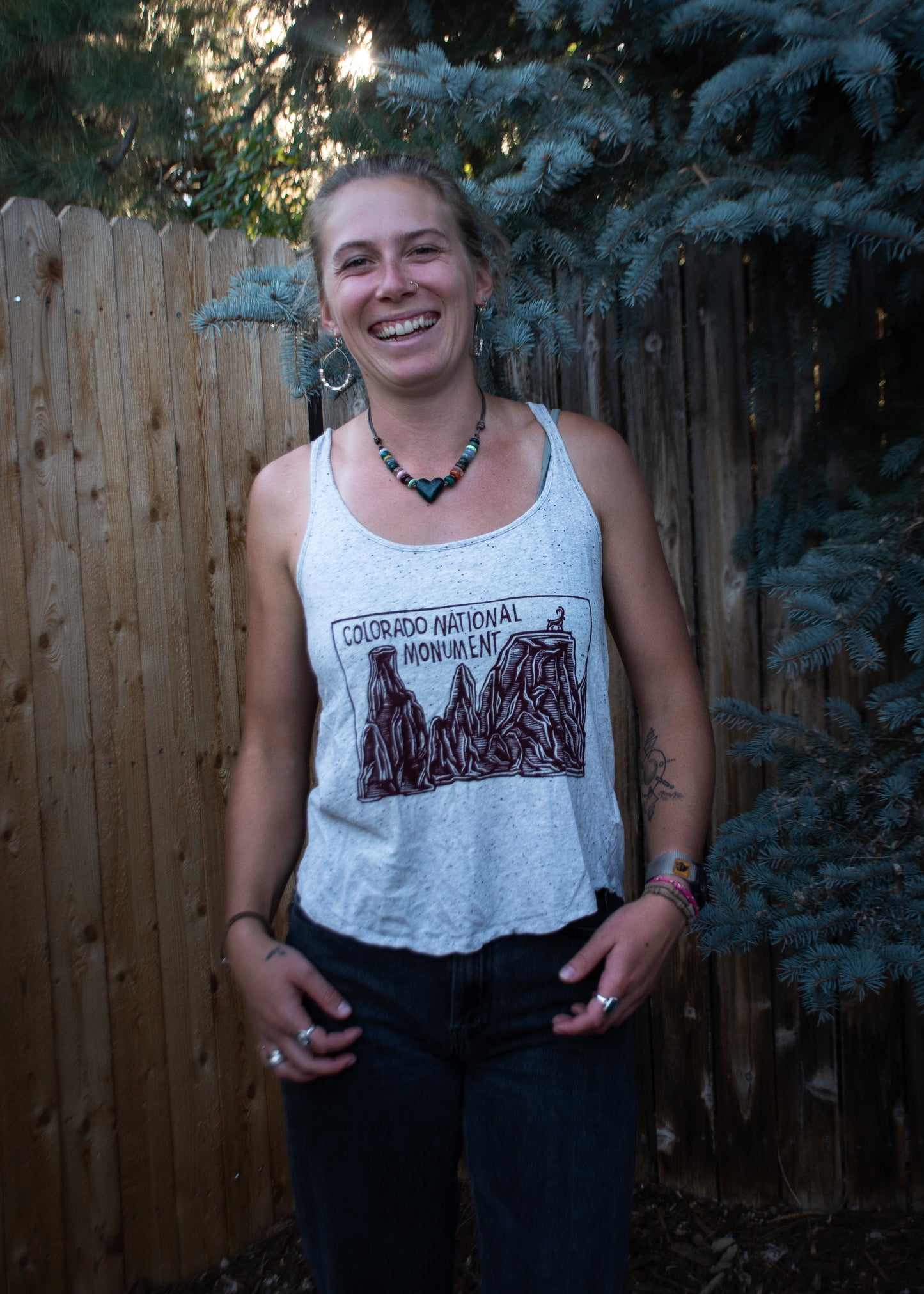 S - Monument Tank top