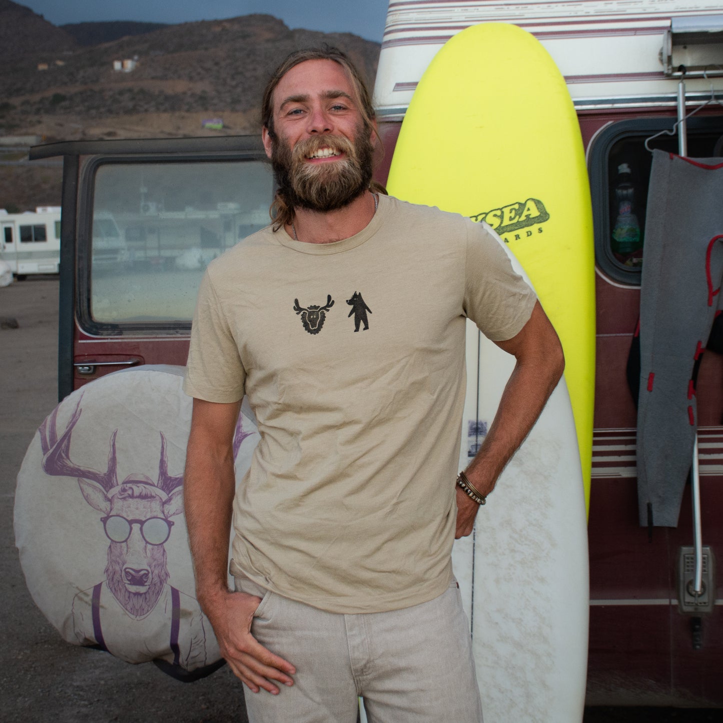 L - dogman/wendigo T-shirt