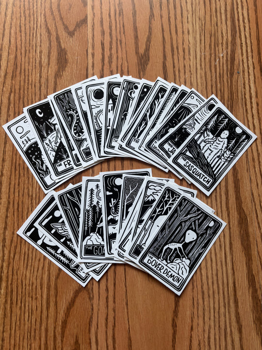 Full cryptid deck (small cards)