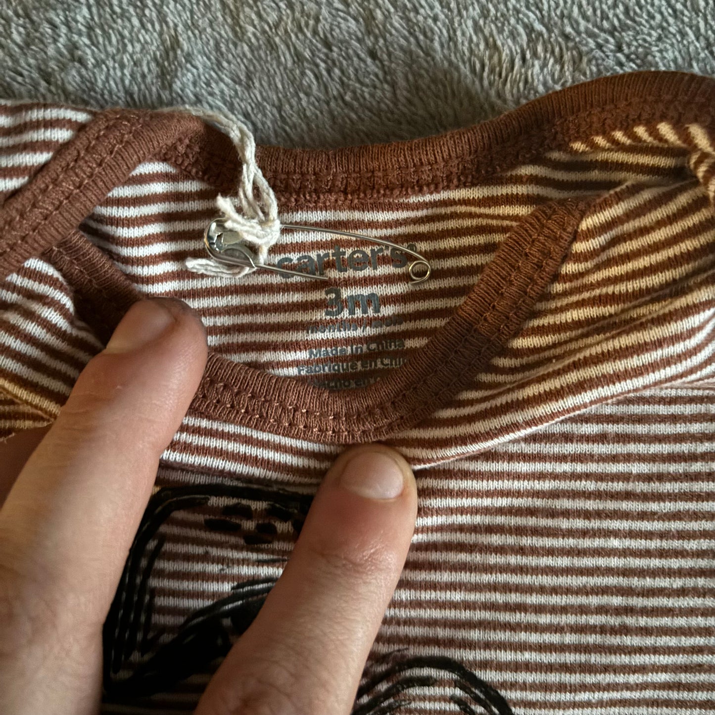 3M - Forest twins onesie