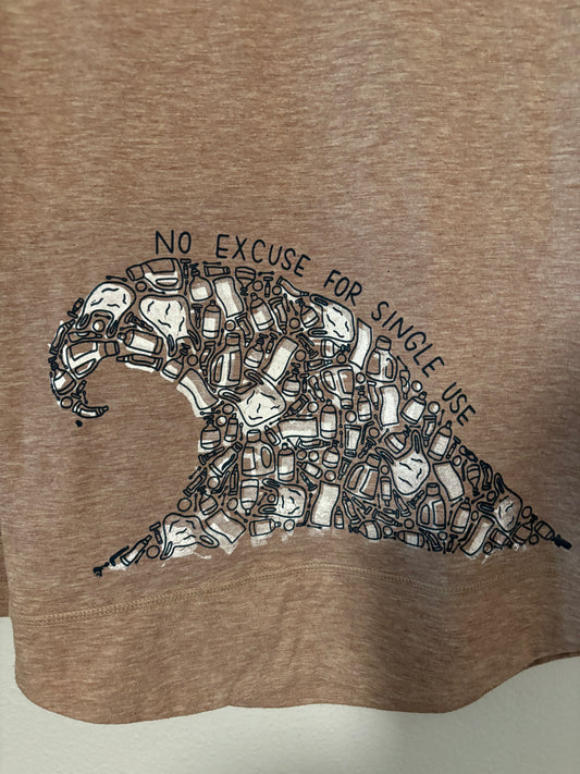 M - no excuse for single use wave long sleeves