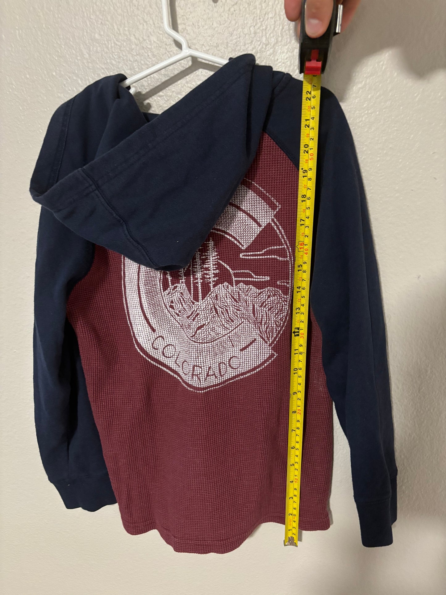 M jr - colorado light hoodie