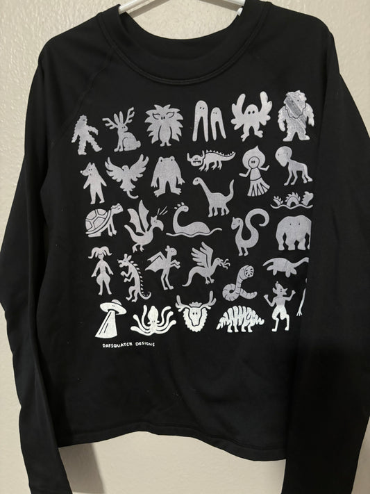 M Jr - Mini monsters Long sleeves (misprint)