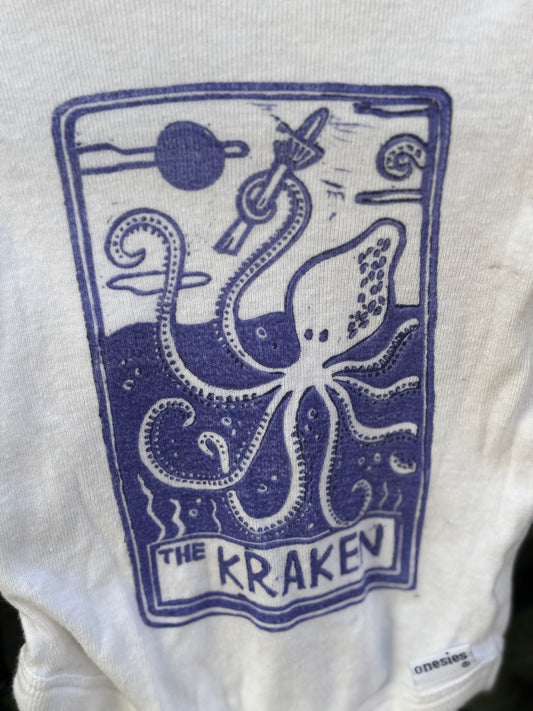 0-3m Kraken onesie