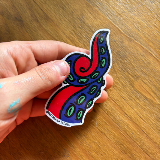 Tentacle sticker