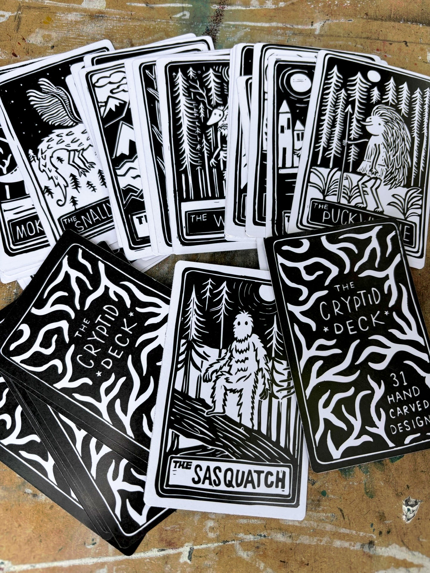 Full cryptid deck (small cards)