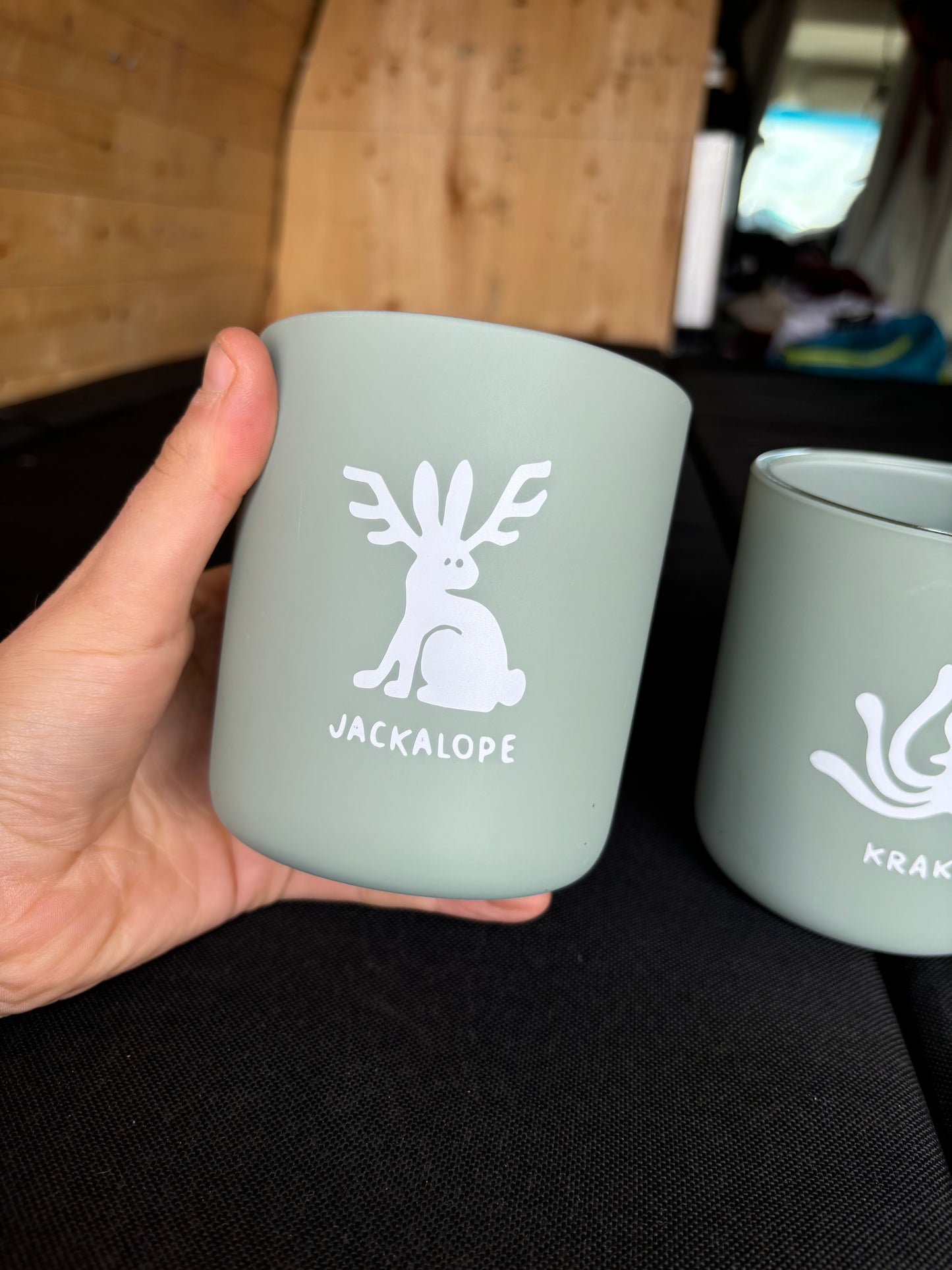 Mini monster trio cups - hodag , jackalope, kraken
