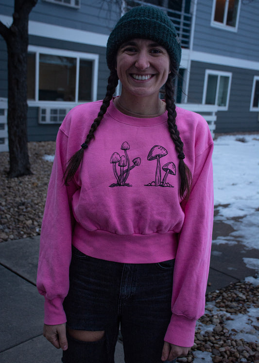 M - Mushrooms sweater