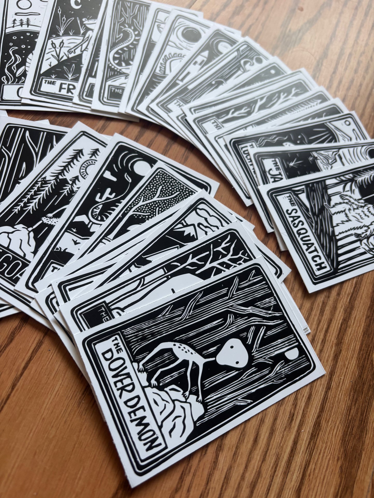 Full cryptid deck (small cards)