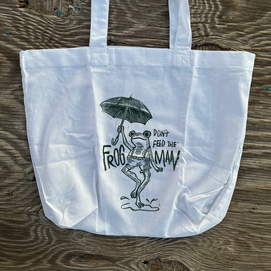 Frogman tote bag (cotton)