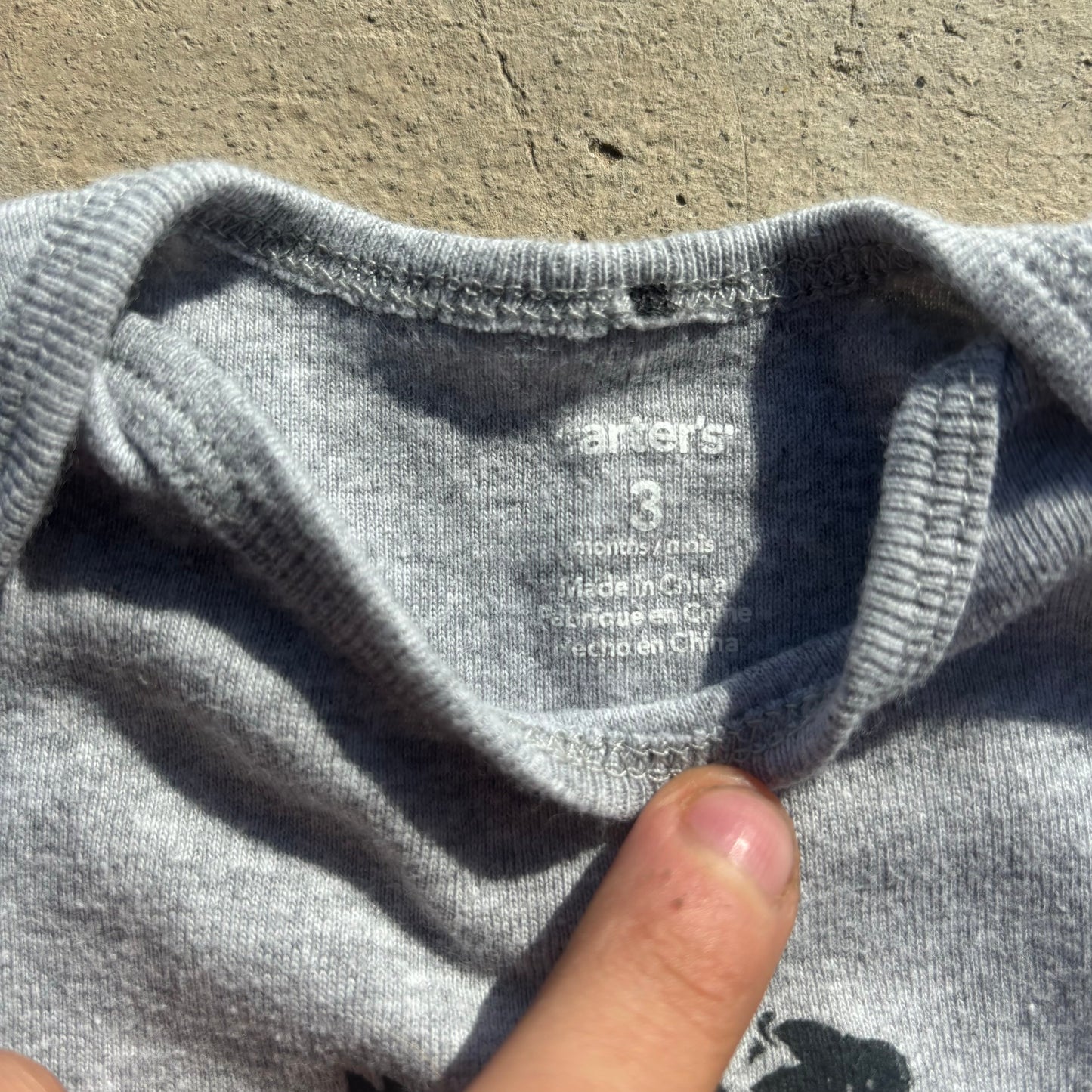 3m - memphre onesie (misprint)