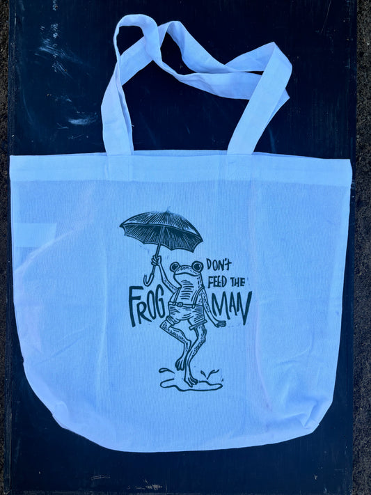 Frogman tote bag (cotton)