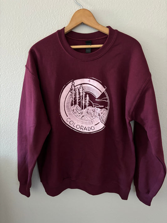 L - Colorado crew neck
