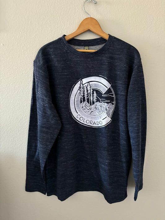L - Colorado crew neck