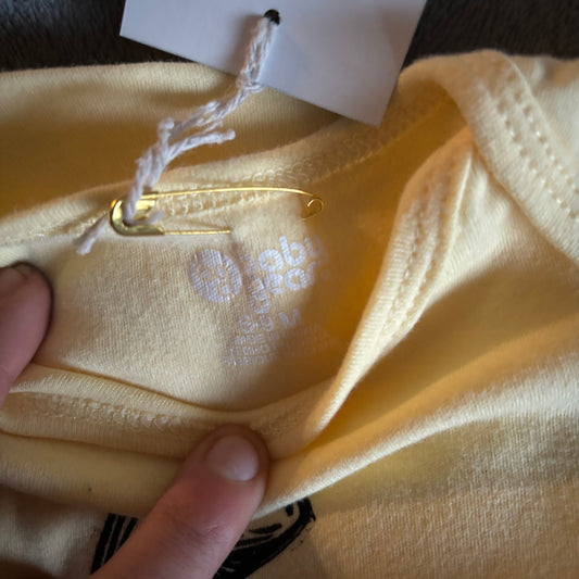 6-9M - Forest twins onesie