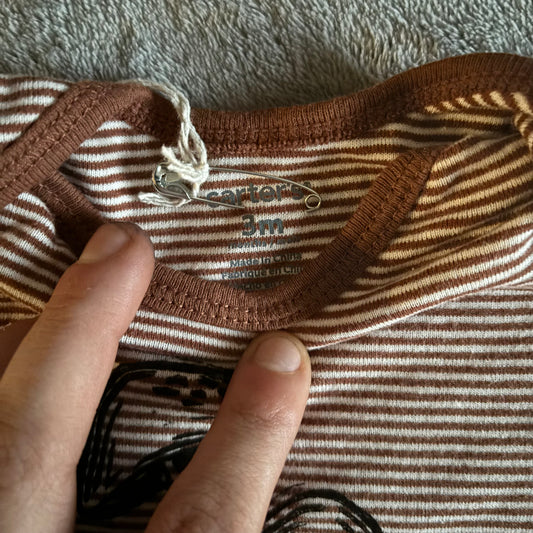 3M - Forest twins onesie