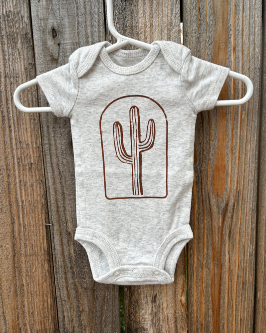 NB - Cactus  onesie