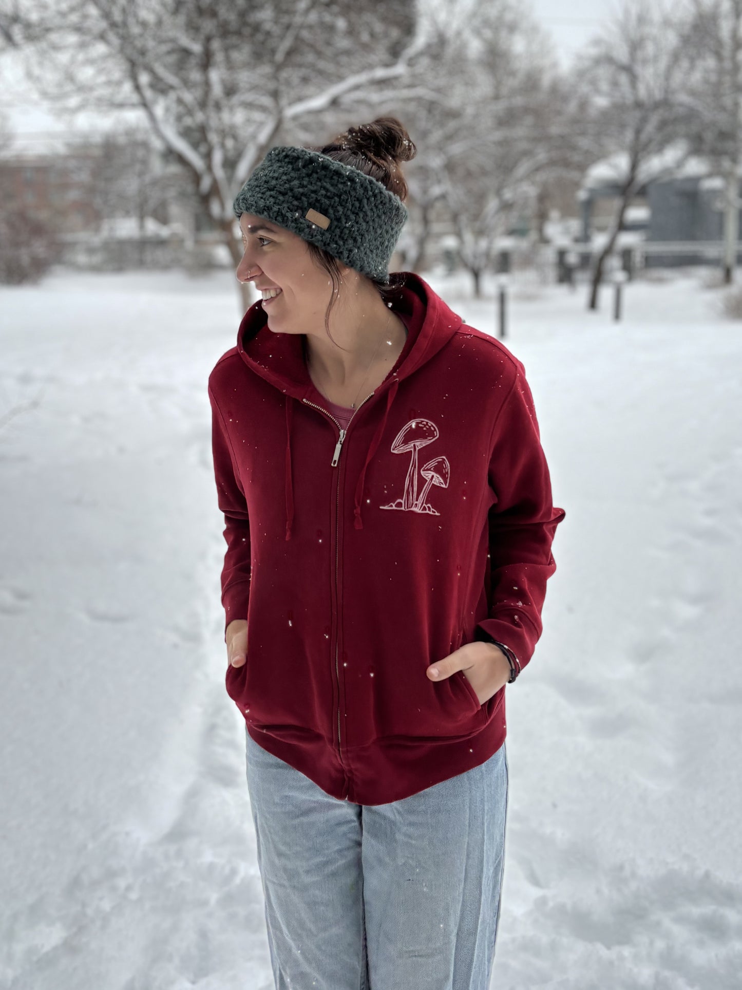 S - Forest twins zip-up