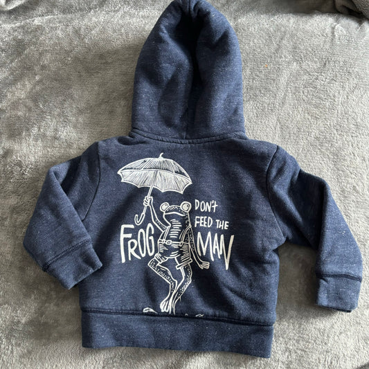 18-24M - frogman zip up