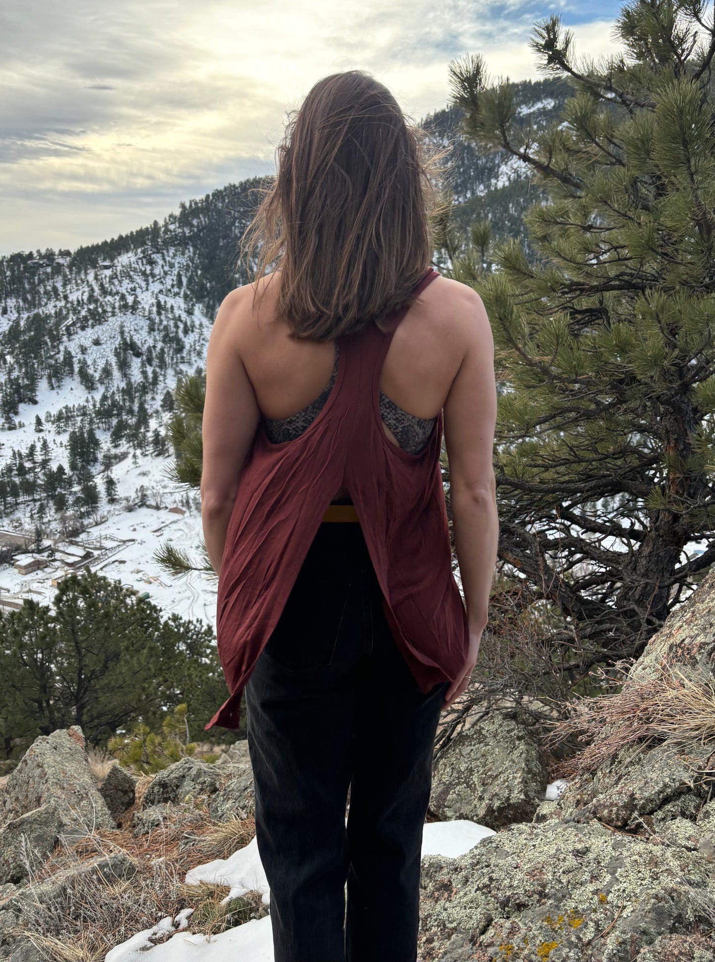 M - Monument Tank top