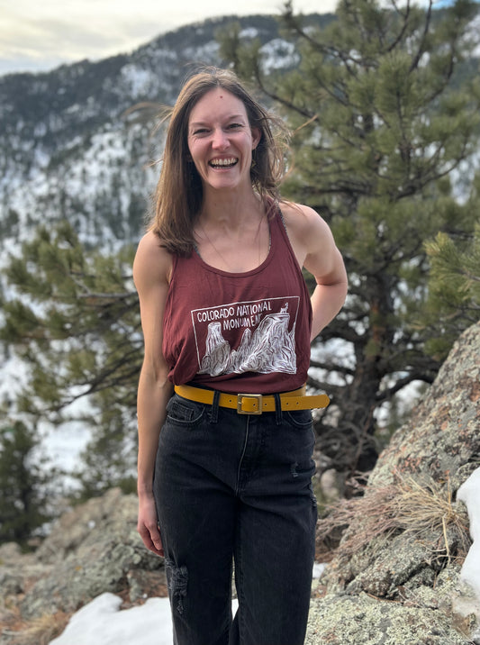 M - Monument Tank top