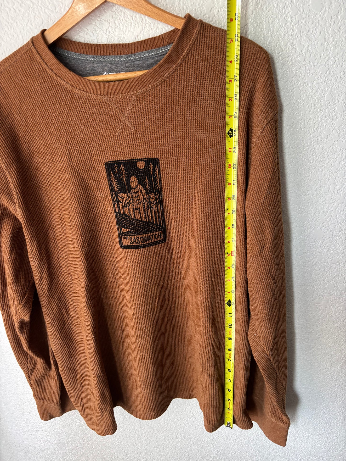 XL sasquatch sweater