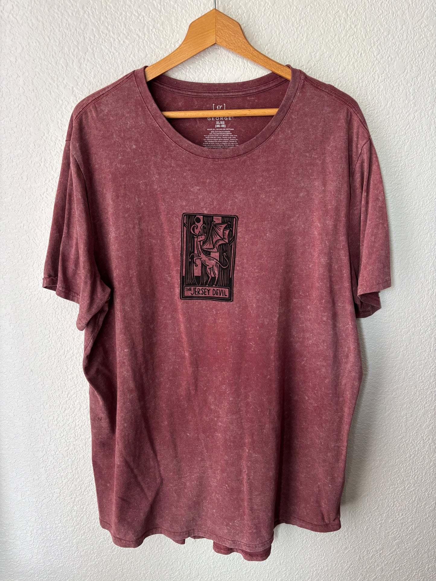 XL Jersey Devil T-shirt (misprint)