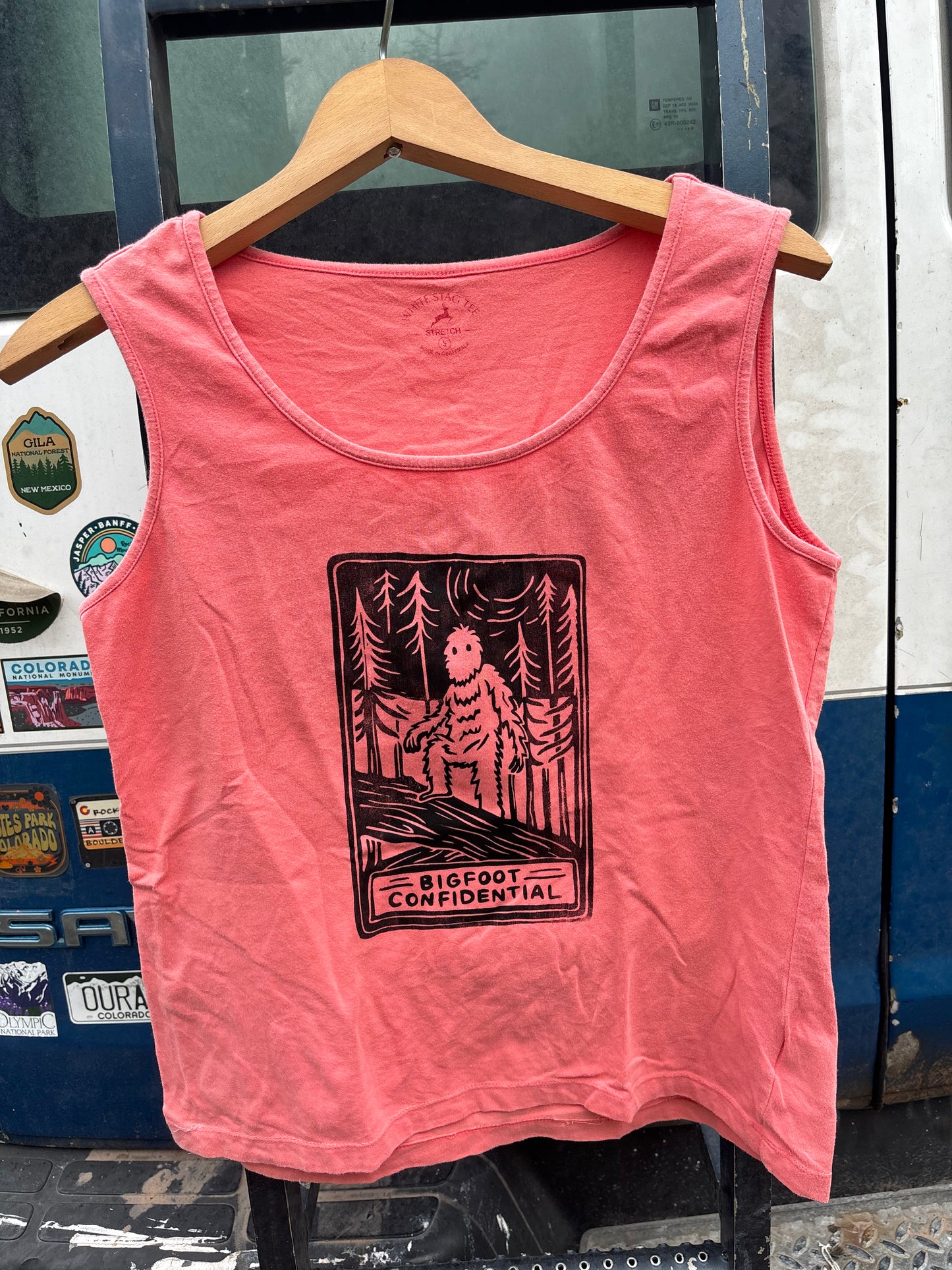 S jr - Bigfoot confidential Tank top