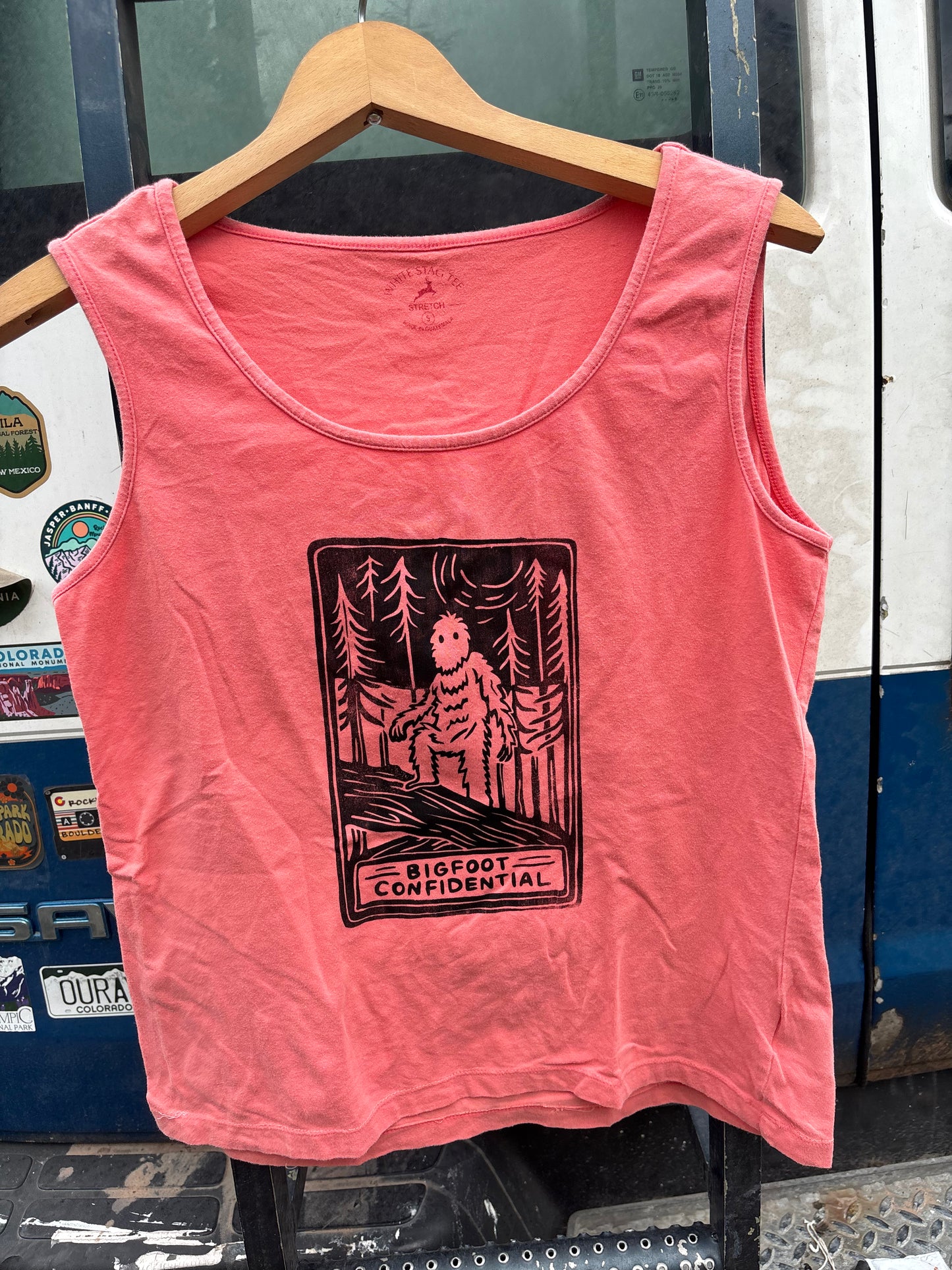 S jr - Bigfoot confidential Tank top