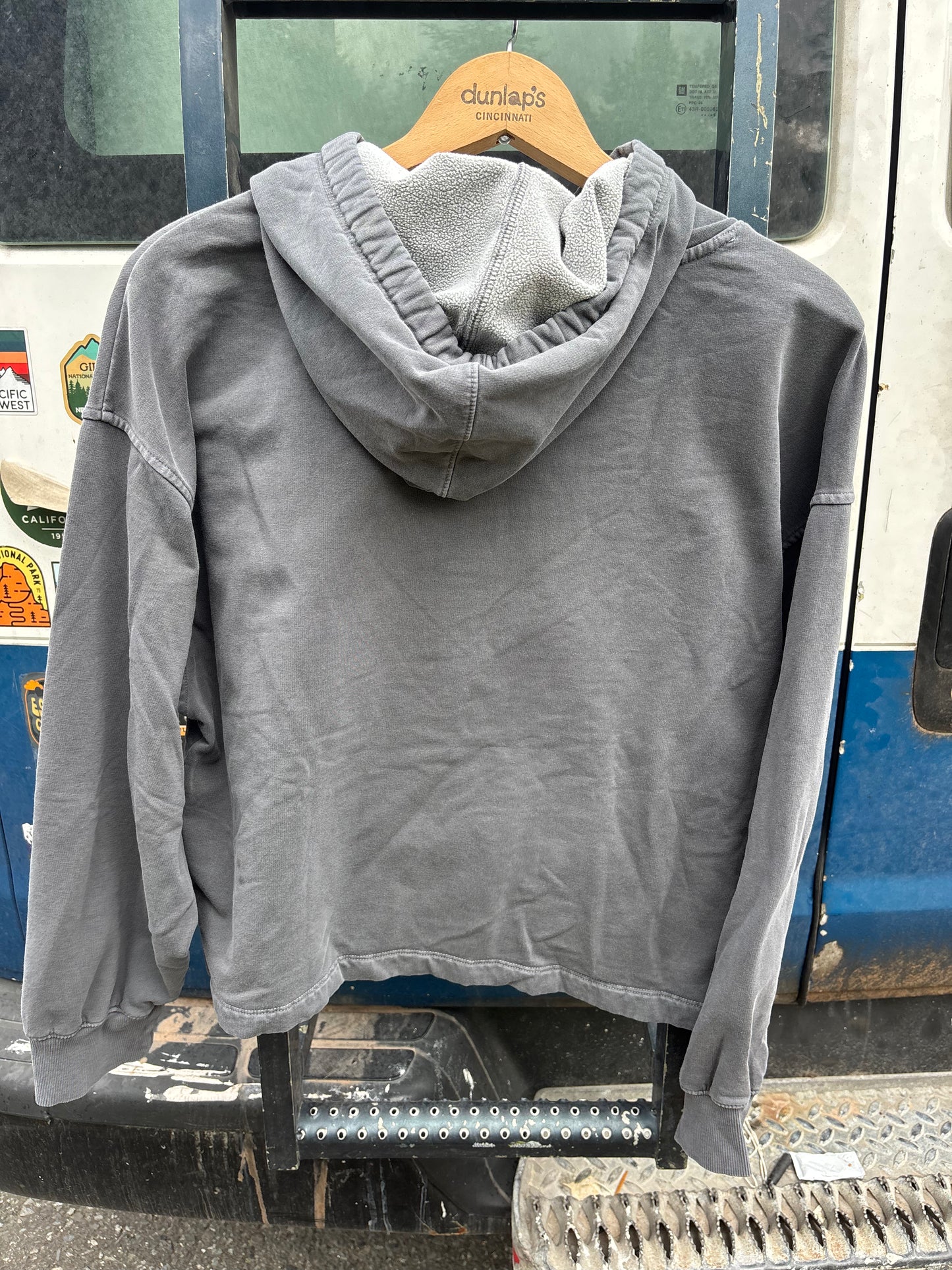 L - Bigfoot confidential cropped hoodie