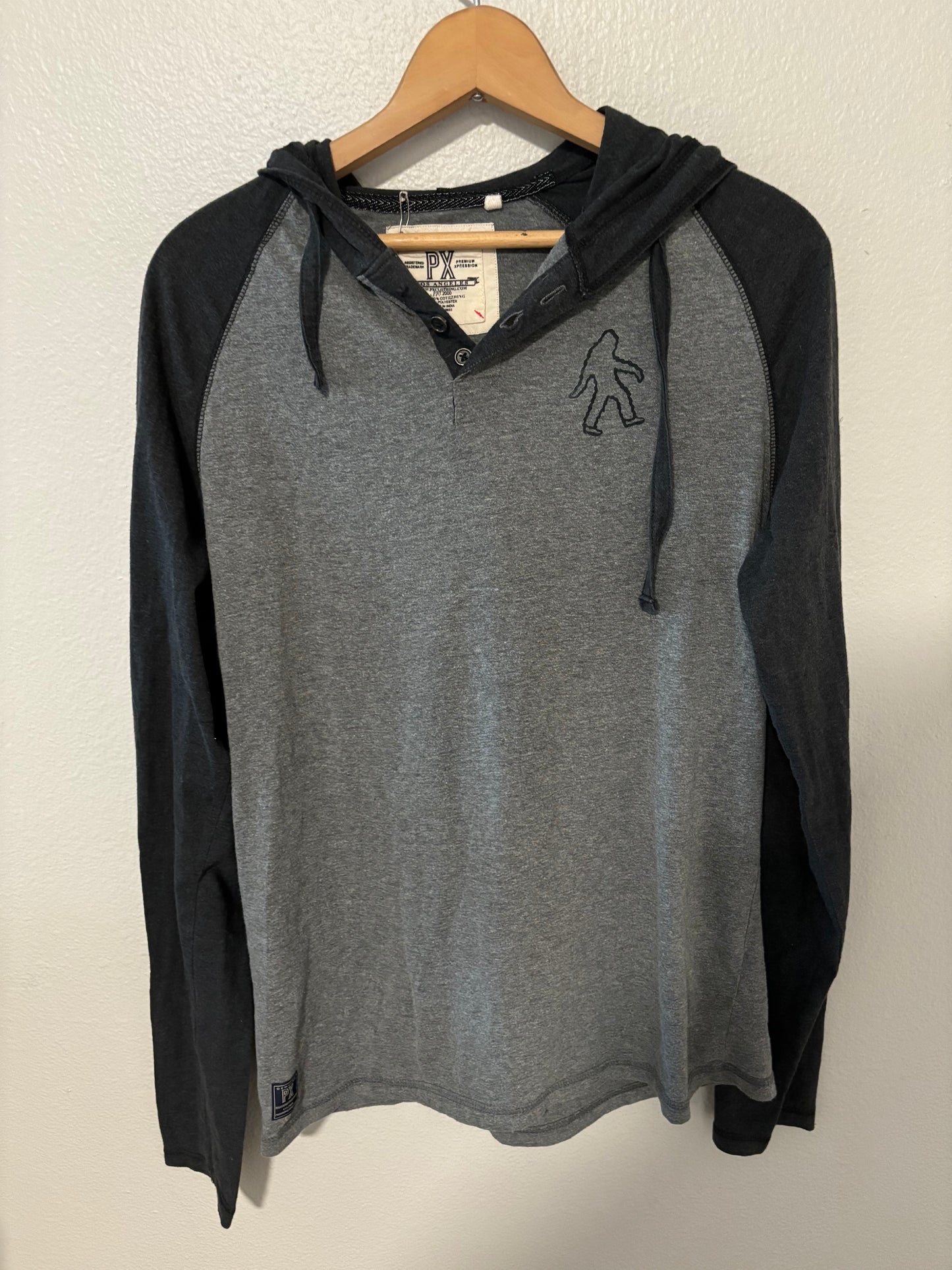 L - Sasquatch  light hoodie