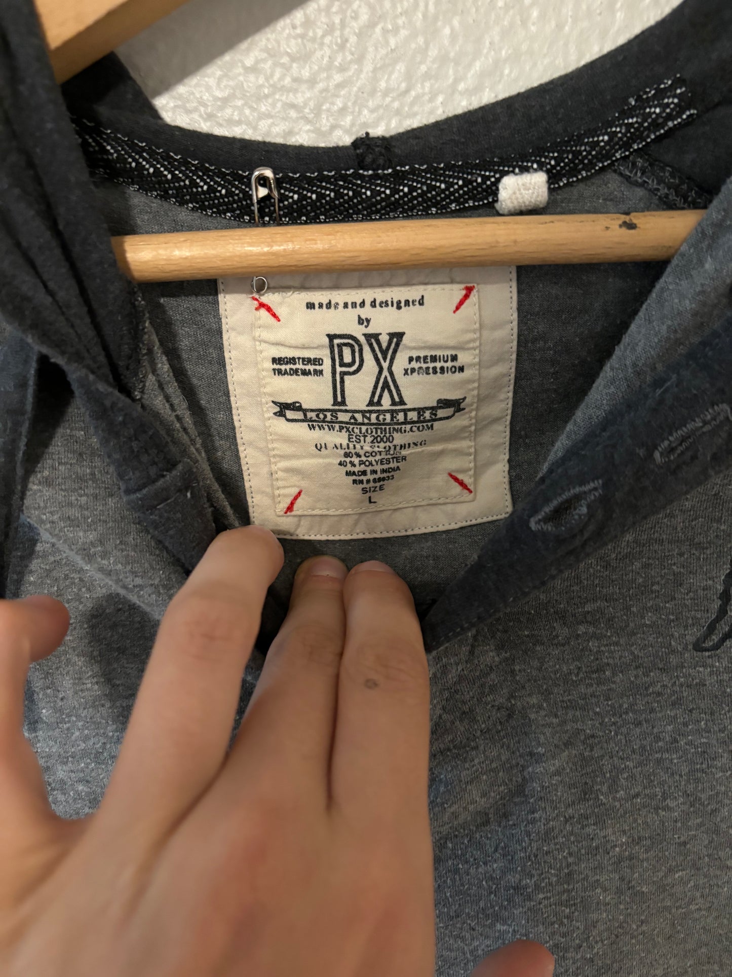 L - Sasquatch  light hoodie