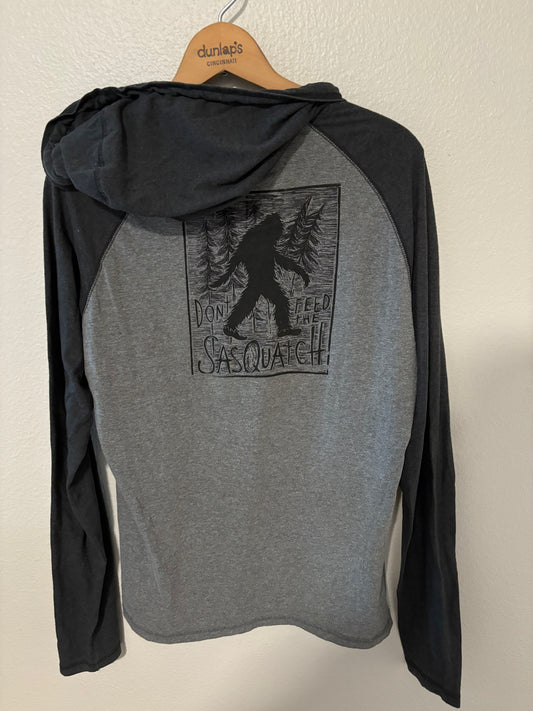 L - Sasquatch  light hoodie