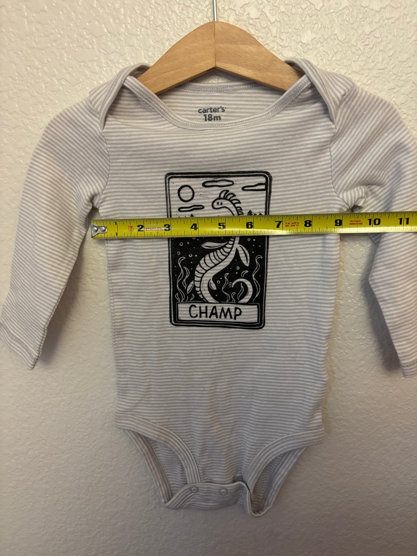 18m Champ onesie