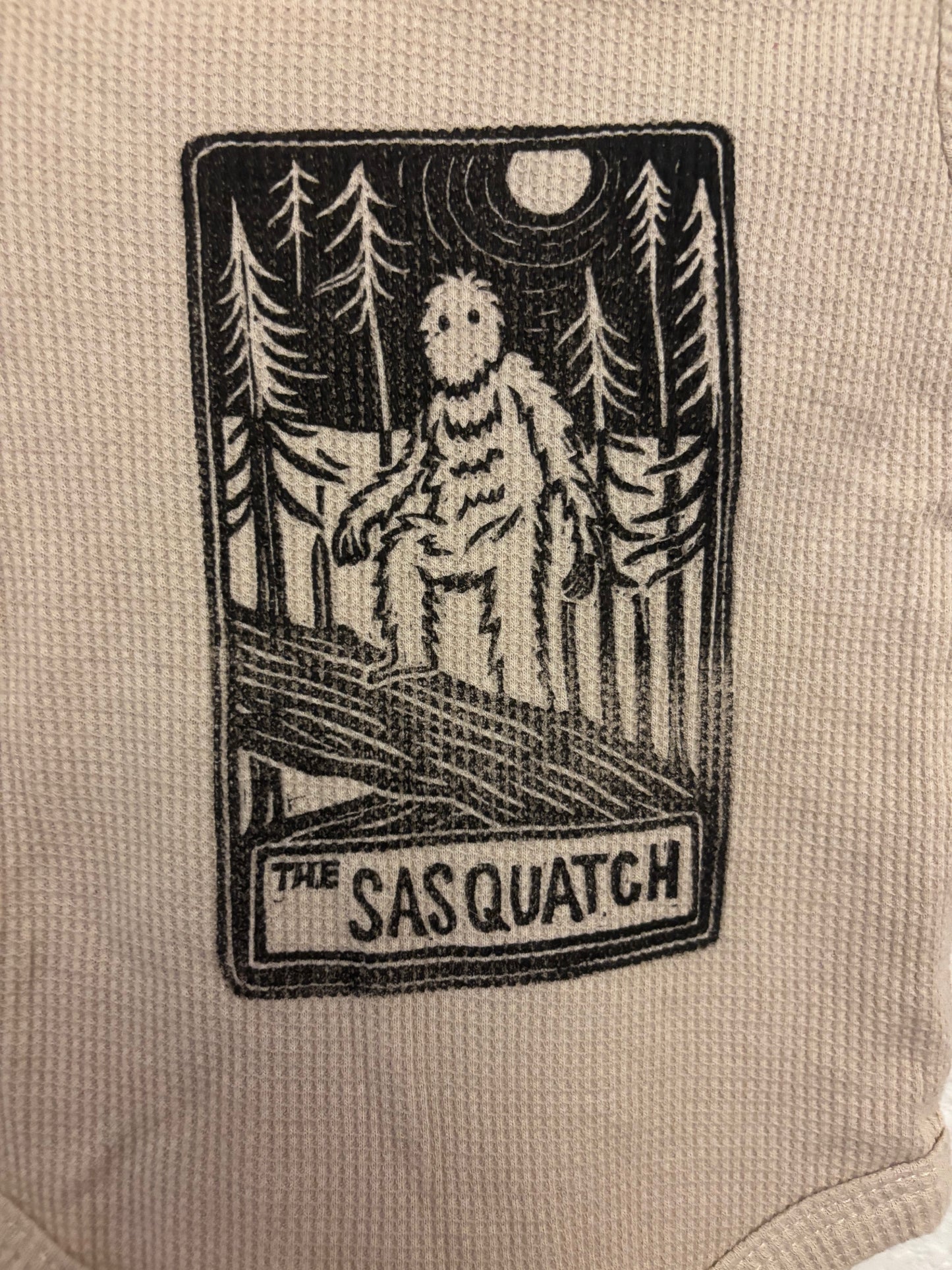 6-9m sasquatch onesie