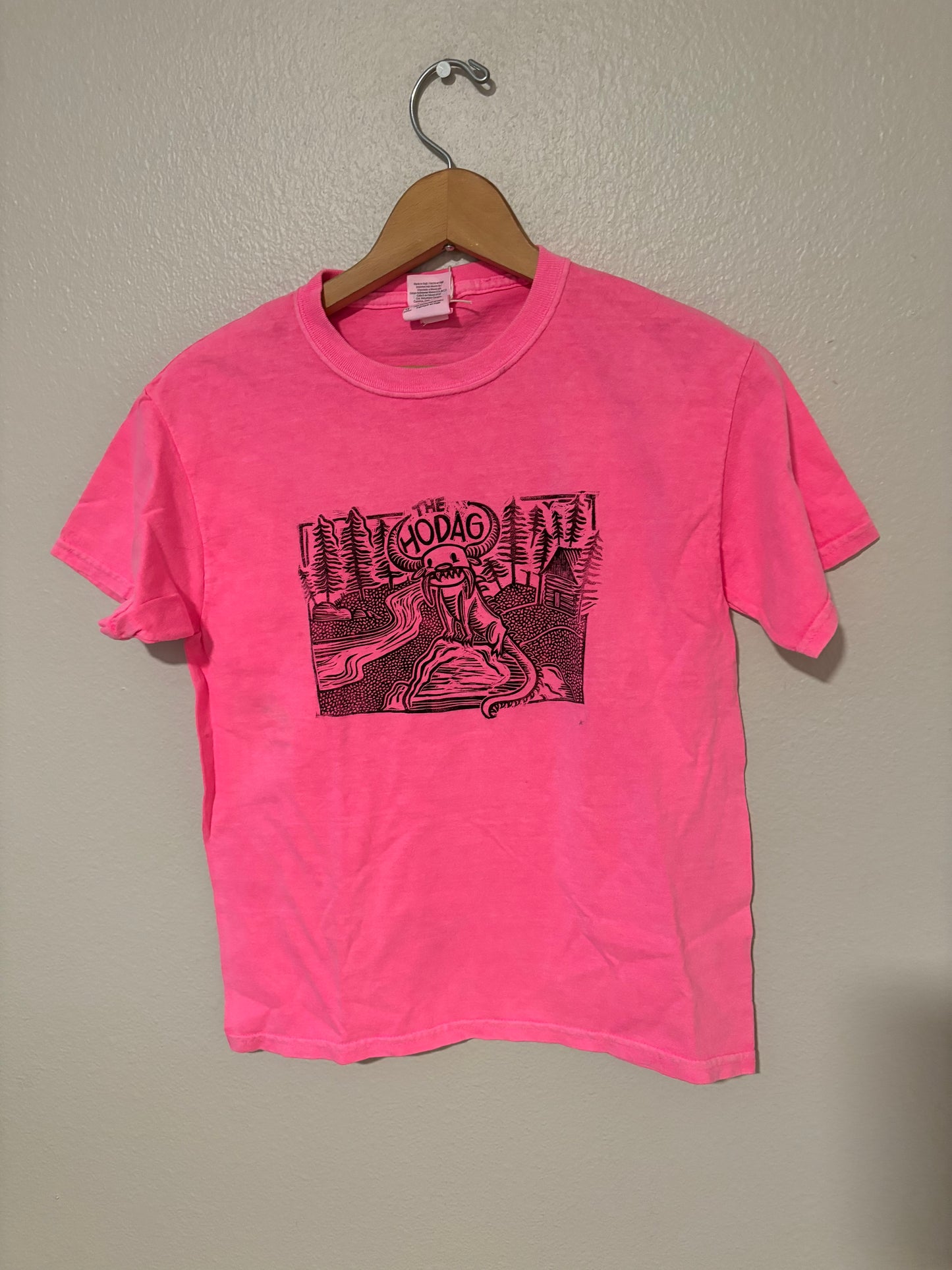 L Jr - Block printed Hodag t-Shirt