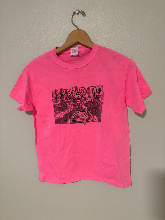 L Jr - Block printed Hodag t-Shirt