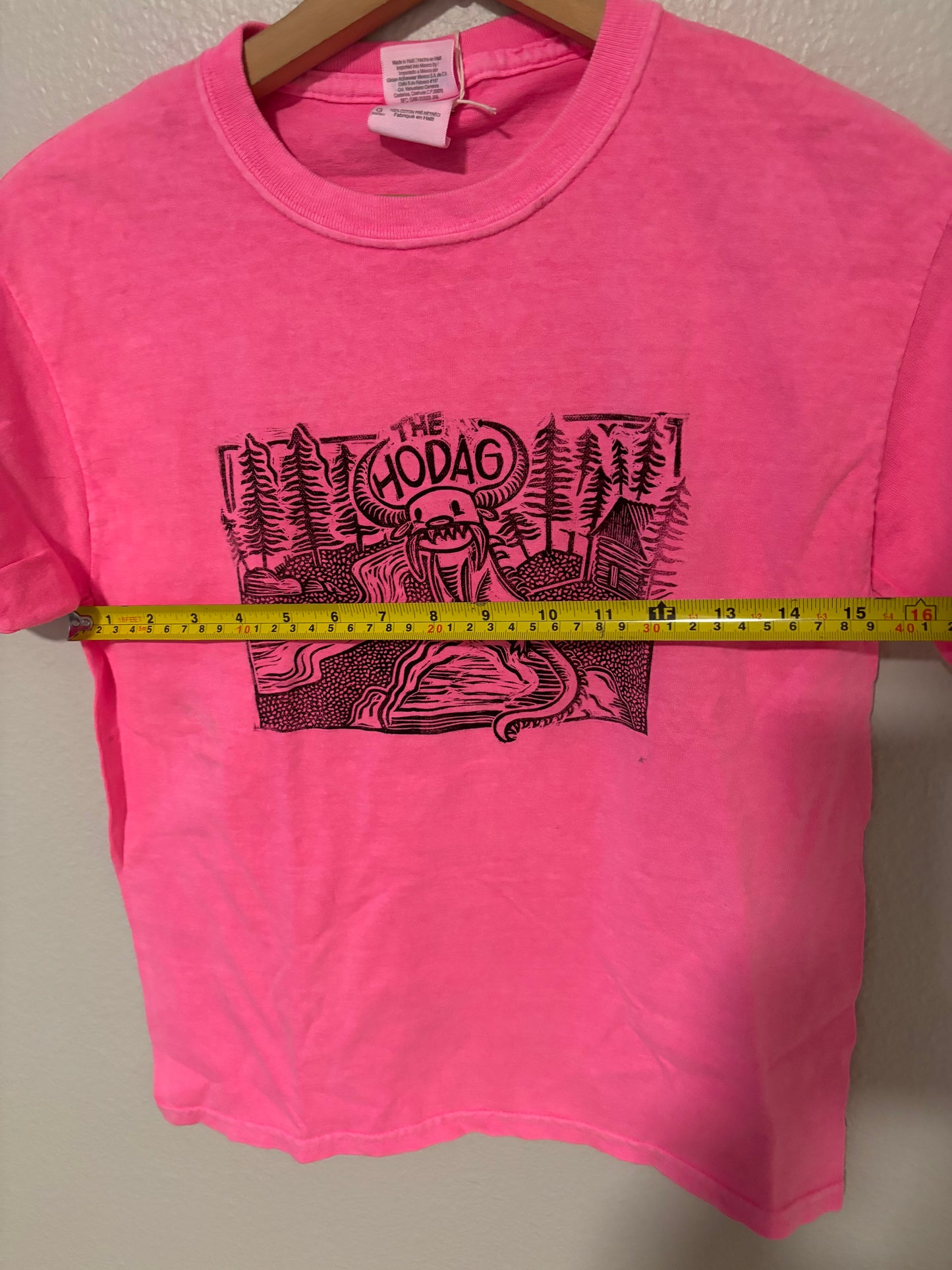 L Jr - Block printed Hodag t-Shirt