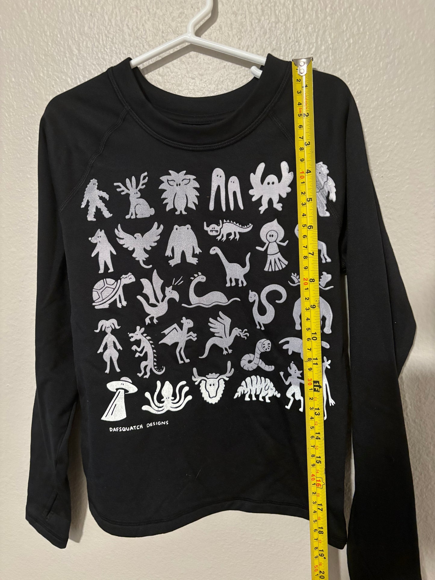 M Jr - Mini monsters Long sleeves (misprint)