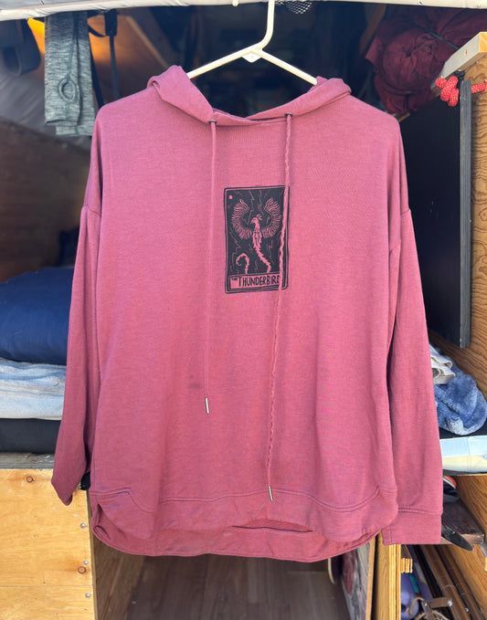 S thunderbird sweater (ink stain)