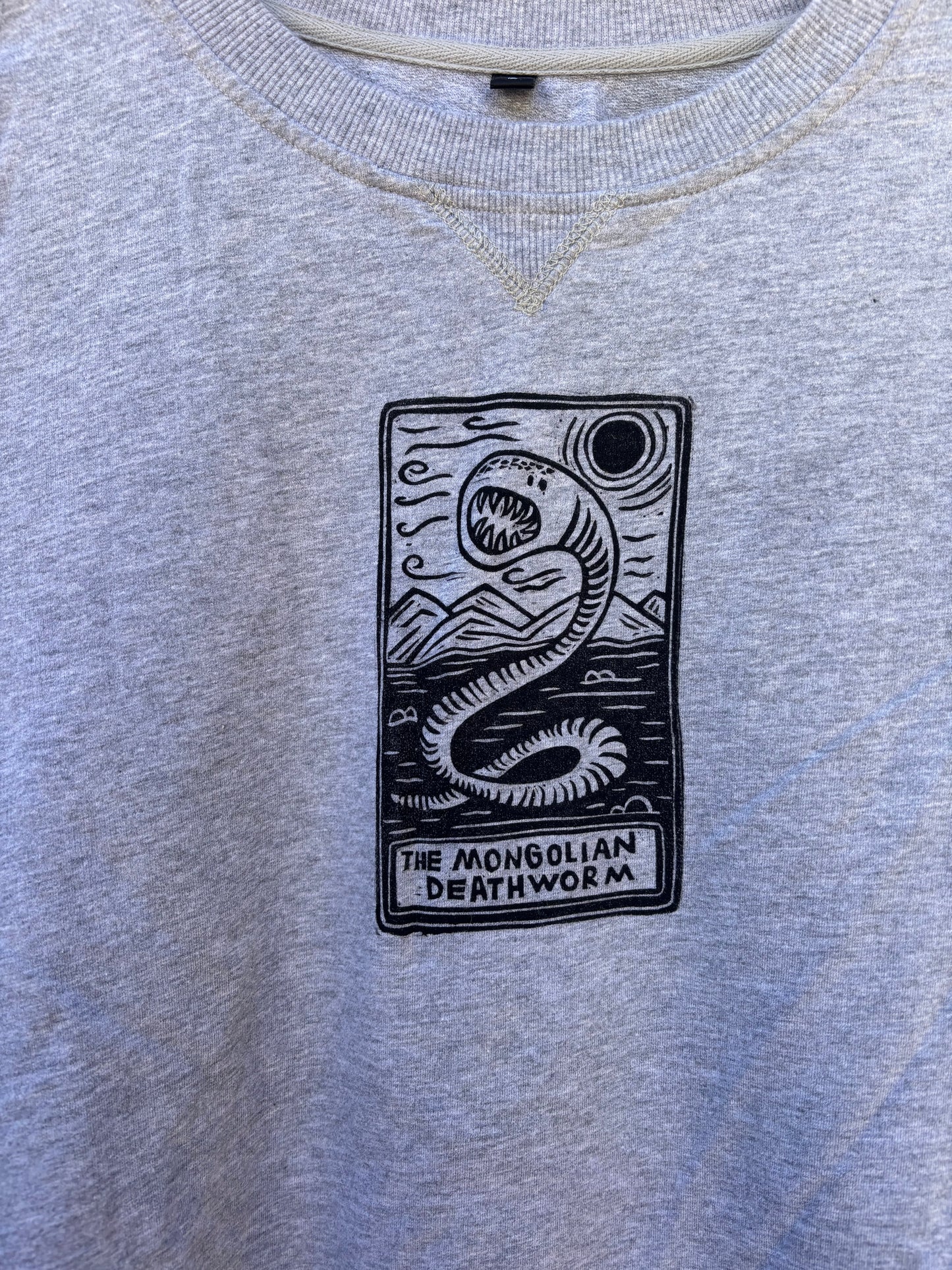 S Mongolian deathworm sweater