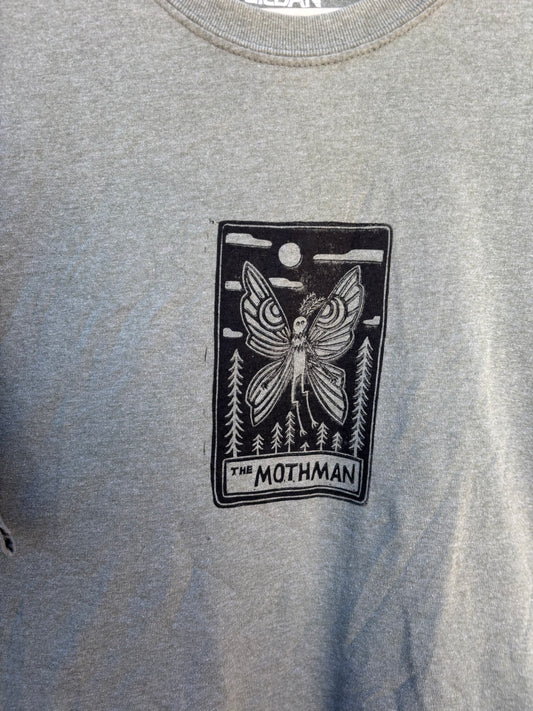 L  mothman T-shirt misprint