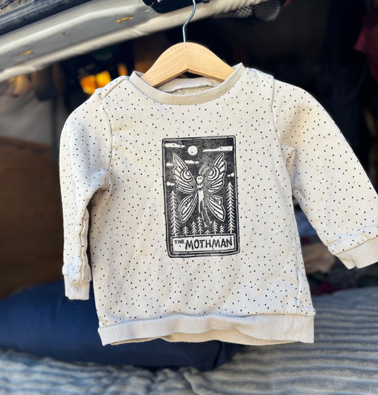18-24m mothman sweater