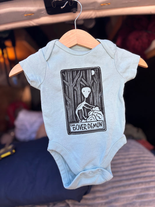 0-3m dover demon onesie