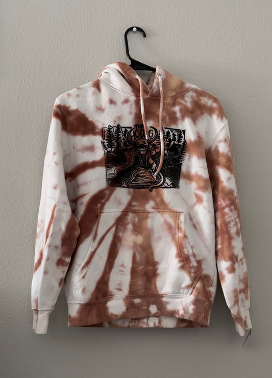 S - Block printed Hodag Hoodie