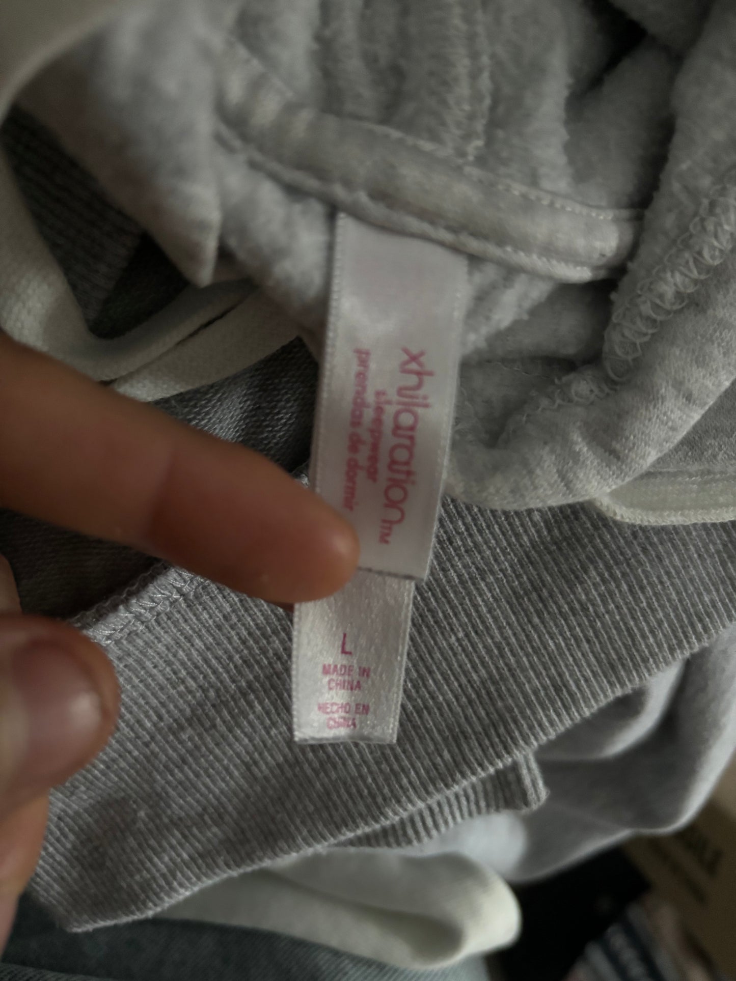 L - Block printed Hodag Hoodie