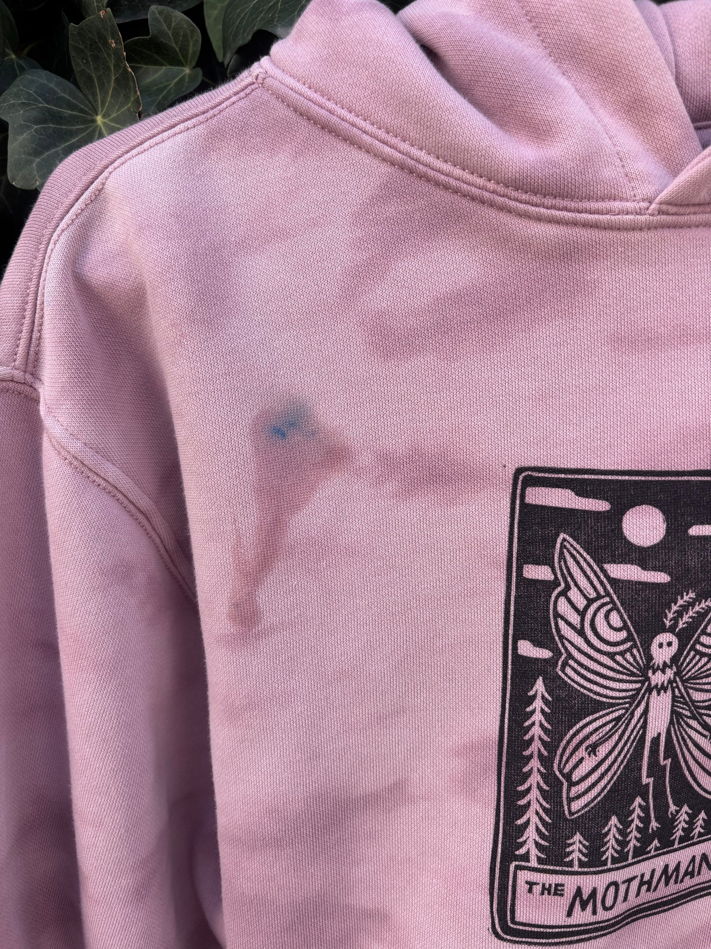 XS Mothman Hoodie (stain)