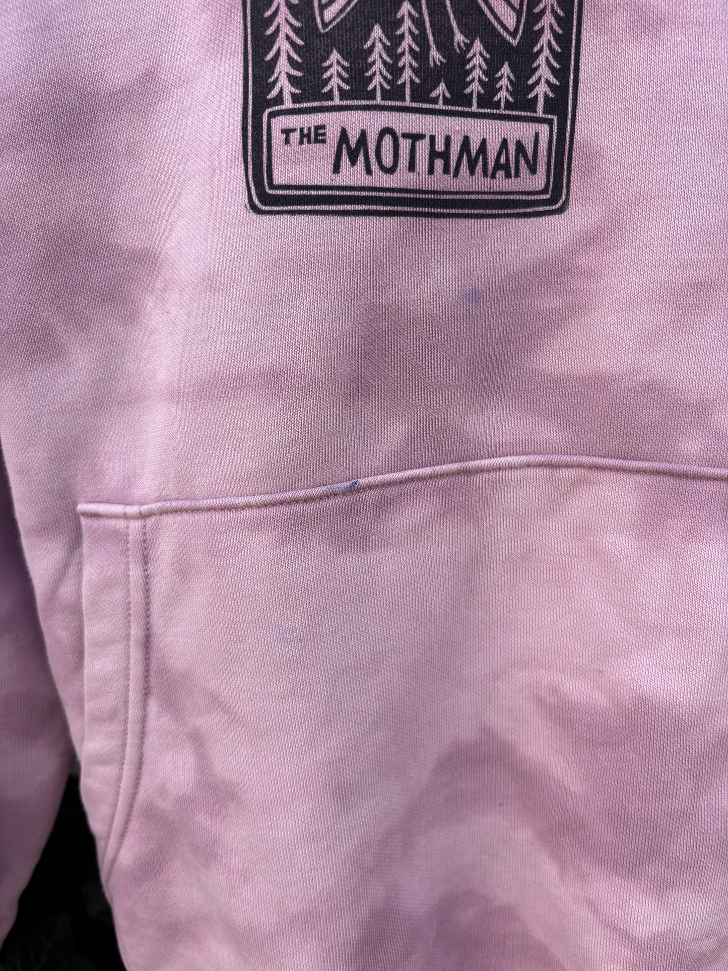 XS Mothman Hoodie (stain)