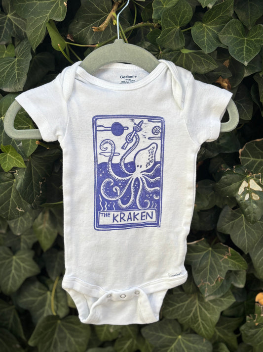 6-9m Kraken onesie