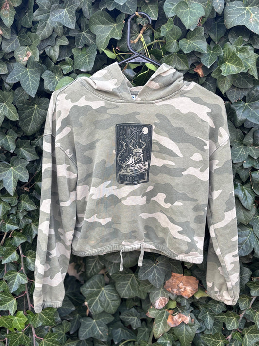 L Jr Hodag camo hoodie
